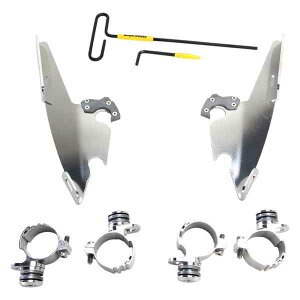  tBXVF[ht@bg/XƃX|[cV[h̃tgKX̂߂̃m[c[gK[bN}EgLbg tBXVF[h Fats/Slim Mounting Kit - Polished - XL883 MEK200