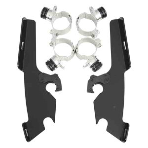  Fats/Slim gK[bN}EgLbg - Kawasaki/Yamaha - ubN tBXVF[h Fats/Slim Trigger Lock Mounting Kit - Kawasaki/Yamaha - Black MEB8982 DRAG 23210222