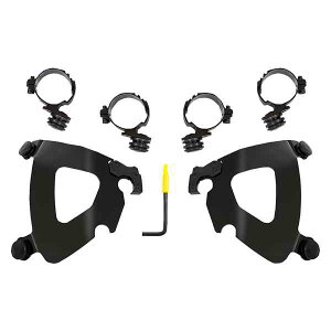  Kgbg tFAO gK[bNtLbg tBXVF[h Gauntlet Mounting Kit - Black - Honda MEB2068 DRAG 23210767