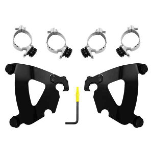  Road Warrior tFAO gK[bNtLbg tBXVF[h Road Warrior Mounting Kit - Black - Chief MEB2076 DRAG 23210774