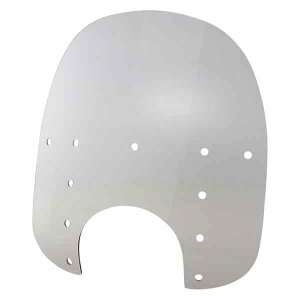  btgKXvX`bN tBXVF[h Fats Windshield - 17 - 9 Headlight Cutout - Solar - Plastic MEP3629 DRAG MEP3629