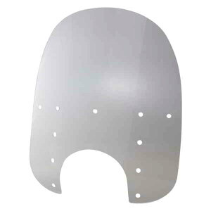  btgKXvX`bN tBXVF[h Fats Windshield - 19 - 9 Headlight Cutout - Clear MEP3710 DRAG MEP3710