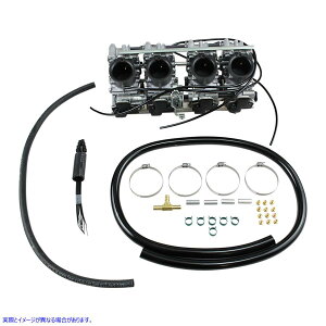 ��� RS�V���[�Y���W�A���t���b�g�X���C�h�L���u���^�[ �~�N�j Carburetors RS Series 34 4-Cylinder Set RS34-D21-K DRAG 10020035