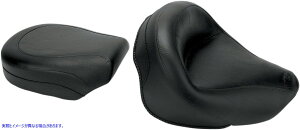  re[WCh2Abvc[OV[g }X^O Seat - Vintage - Wide - Touring - Without Driver Backrest - Two-Piece - Smooth - Black - VN1600 75891 DRAG 08100396