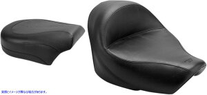  re[WCh2Abvc[OV[g }X^O Seat - Vintage - Wide - Touring - Without Driver Backrest - Two-Piece - Smooth - Black - VT750 76521 DRAG 08100406