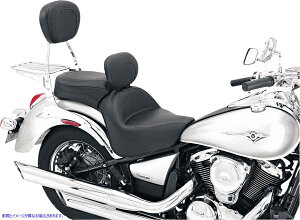  re[WCh2Abvc[OV[g }X^O Seat - Vintage - Wide - Touring - With Driver Backrest - One-Piece - Smooth - Black - VN900 79417 DRAG 08100506
