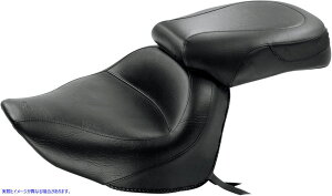  re[WCh2Abvc[OV[g }X^O Seat - Vintage - Wide - Touring - Without Driver Backrest - Two-Piece - Smooth - Black - Raider 76261 DRAG 08100556
