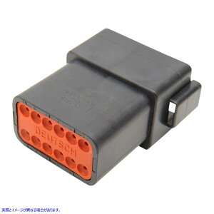  Deutsch Zv^N - 12 s - ubN iY Deutsch Receptacle - 12 Pin - Black DR-12B DRAG 21200050