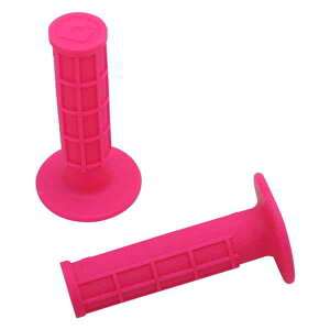  Ruffian MXn[tbtVOvCObv I[fB[AC Grips - Ruffian - Half Waffle - Pink H01RFP DRAG 06300873