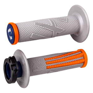��� Emig Pro V2 ���b�N�I���O���b�v - �O���[/�I�����W �I�[�f�B�[�A�C Emig Pro V2 Lock-On Grips - Gray/Orange H36EPGO DRAG 06302644
