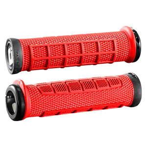  G[gvbNIObv I[fB[AC Elite Pro MTB Grips - Red/Black D33EPR-R DRAG 06302716