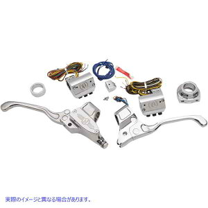 ��� �n���h���o�[�R���g���[���L�b�g �p�t�H�[�}���X�}�V�[�� Handlebar Control Set - Cable - 9/16 Master Cylinder - Chrome 0062-4019-CH DRAG 06101672