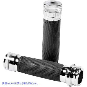��� �O���b�v�R���^�[ - LED - �P�[�u�� - �N���[�� �p�t�H�[�}���X�}�V�[�� (PM) Grips Contour - LED - Cable - Chrome 0063-2101M-CH DRAG 06302732