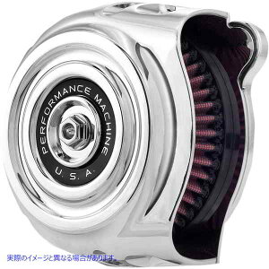  re[WGAN[i[ ptH[}X}V[ (PM) Vintage HP Air Cleaner - Chrome - M8 0206-2142-CH DRAG 10102677