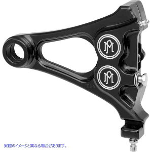  4sXgfBt@V{ALp[ ptH[}X}V[ (PM) 4-Piston Caliper - Rear - Contrast Cut? 08-17 Softail 1256-0077-BM DRAG 17010313