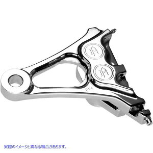  4sXgfBt@V{ALp[ ptH[}X}V[ (PM) 4-Piston Caliper - Rear - Chrome - 08-17 Softail 1256-0077-CH DRAG 17010379