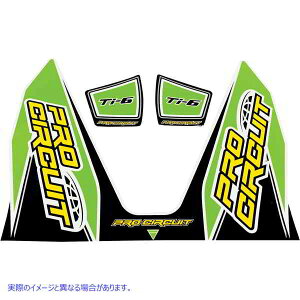  Ti-6 fJ[ - O[ vT[Lbg Ti-6 Decal - Green DC22TI6-GRN DRAG 18602276