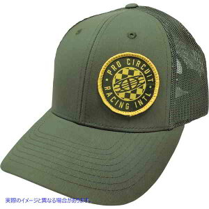  vT[Lbg O[o `FbNnbg - I[u - TCY vT[Lbg Pro Circuit Global Checkered Hat - Olive - One Size 6720105 DRAG 25013942