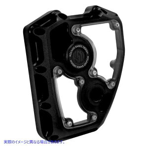 取寄せ 透明度カムカバー RSD ローランドサンズデザイン Cam Cover - Clarity - Black Ops - Twin Cam 0177-2003-SMB DRAG 09401058