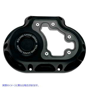 取寄せ 明確な送信サイドカバー RSD ローランドサンズデザイン 6-Speed Clarity Transmission Cover - Black Ops 0177-2022-SMB DRAG 11050047