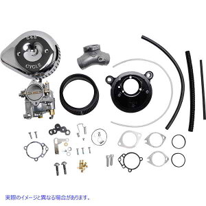  X[p[E/GLu^[уXeXLbg GXAhGX TCN Carburetor G and Stealth Air Kit - Chrome - Big Twin '99-'05 110-0150 DRAG 10010090