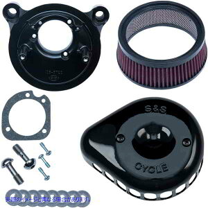 ~jeBAhbvXeXGAN[i[Lbg GXAhGX TCN Mounted Air Cleaner - Black - Twin Cam 170-0442 DRAG 10102328