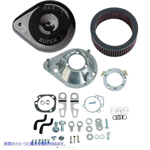  GAN[i[ GXAhGX TCN Teardrop Air Cleaner - Black - XL 170-0307E DRAG 10102755