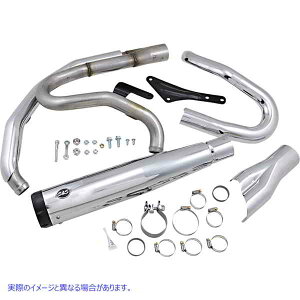 ��� M8 �\�t�e�C���p 2:1 �G�L�]�[�X�g - �N���[�� �G�X�A���h�G�X �T�C�N�� 2:1 Exhaust for M8 Softail - Chrome 550-0858 DRAG 18002468