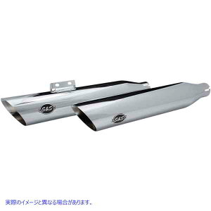 ��� �X���b�V���J�b�g���[�X�}�t���[ - �N���[�� �G�X�A���h�G�X �T�C�N�� Slash Cut Race Mufflers - Chrome 550-0736 DRAG 18011355