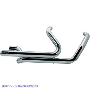 ��� Power TuneR �f���A���w�b�_�[ - �N���[�� �G�X�A���h�G�X �T�C�N�� Power TuneR Dual Headers - Chrome 550-0704 DRAG 18020390