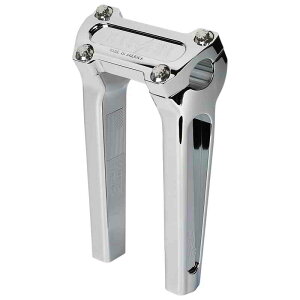 ��� �n���h���o�[���C�U�[ - �X�g���[�g - 8�C���` - �N���[�� �X���b�V�� �T�v���C Handlebar Risers - Straight - 8 - Chrome TSC-8000-3 DRAG 06021049