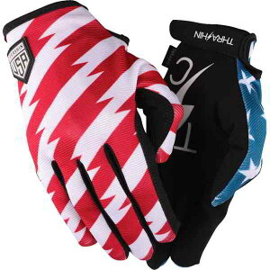  X^[Y{g XeXO[u - bh/u[ - STCY XbV TvC Stars & Bolts Stealth Gloves - Red/Blue - Small SV1-12-08 DRAG 33014660
