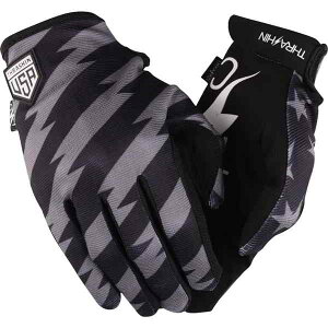  X^[Y{g XeXO[u - ubN/O[ - STCY XbV TvC Stars & Bolts Stealth Gloves - Black/Gray - Small SV1-13-08 DRAG 33014665