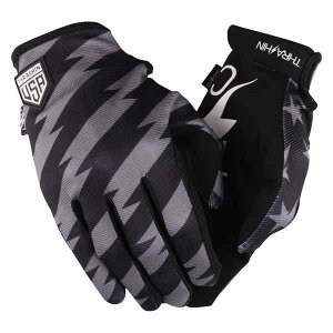  X^[Y{g XeXO[u - ubN/O[ - ~fBA XbV TvC Stars & Bolts Stealth Gloves - Black/Gray - Medium SV1-13-09 DRAG 33014666