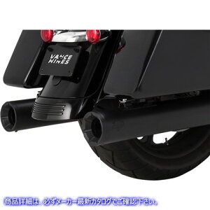 取寄せ 4 エリミネーター400スリップオンマフラー バンス アンド ハインズ 4 Eliminator Mufflers - Black 46714 DRAG 18011067