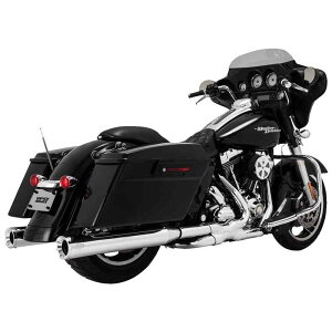 ��� �o���X �A���h �n�C���Y HEADPIPE PWR DUALS CHROME 09-16 TOURING 16332 DRAG 18020410