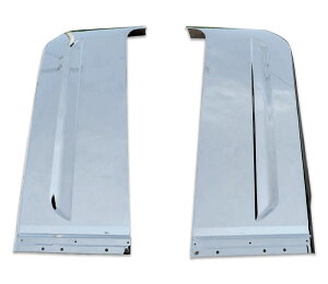 いすゞ 大型 ファイブスターギガ 標準ルーフ用 寝台 パネル かぶせ式 メッキ サイド パネル左右セット JP-SITA-GIGA-N-C
