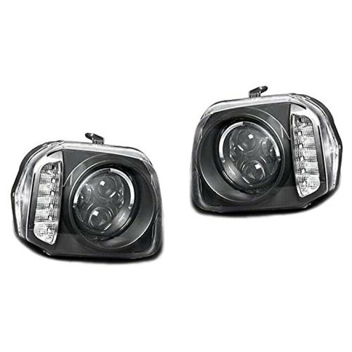 楽天市場】ヘッドライト JB23 ジムニー LEDウィンカー LEDリング付き 