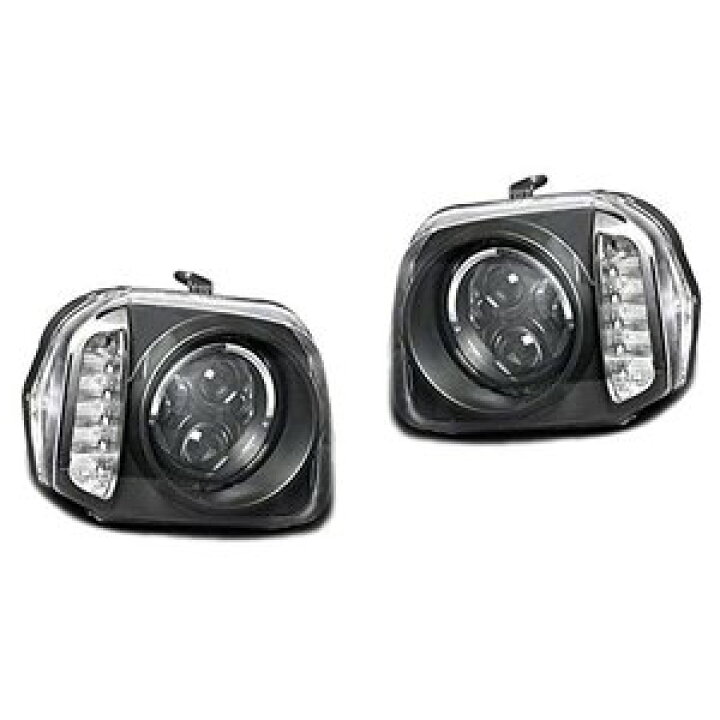 楽天市場】ヘッドライト JB23 ジムニー LEDウィンカー LEDリング付き 