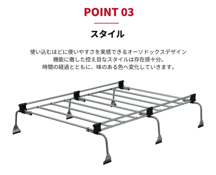 楽天市場】タフレック ルーフキャリア タウンエースバン S402M S412M 