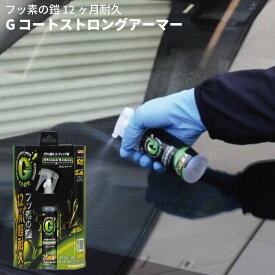 ガラス撥水コーティング剤 Gコートストロングアーマー Gコート 車用撥水 フロントガラス撥水 自動車用 強力撥水20922 クリンビュー 簡単施工 10台分使用可能 パーツキング