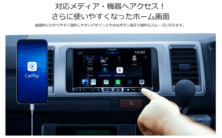 国内最安値! 全品ポイントUP アルパイン ディスプレイオーディオ DA7Z