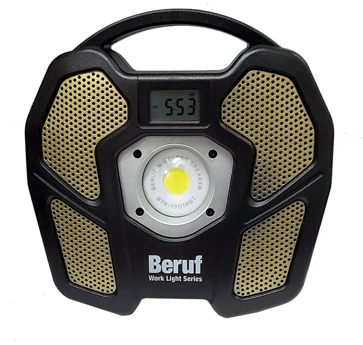 【最終値引】 サーマルライト『HR-22』＋『TRUE BTK』 セット！ 楽天市場】Beruf 充電式投光器 スピーカ搭載 ポータブルワークライト