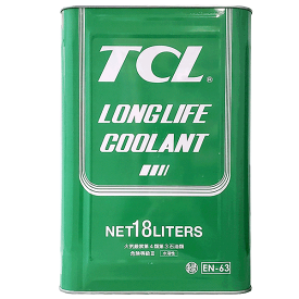 谷川油化製 TLC クーラント グリーン（緑） 18L ブライトカラー EN-63 2種合格品 ロングライフクーラント 不凍液 ラジエータ冷却水