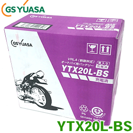 バイク用バッテリー/ウォータークラフト/水上オートバイ[品番：YTX20L-BS] VRLA(制御弁式)・液入り充電済適合車種：Jet Ski ULTRA 250X （型式：JT1500B7F）ジーエス・ユアサ / GS YUASA