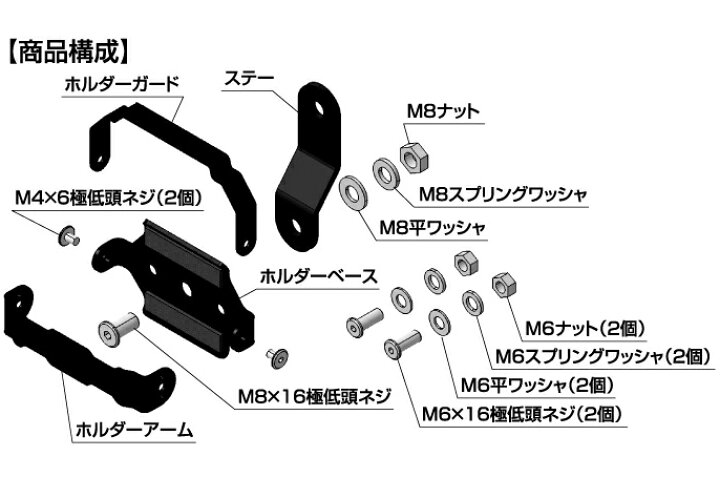 楽天市場】EDR-22シリーズ用 ボディマウント EDR-P14 ミツバサンコーワ 