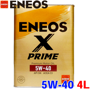 ENEOS X PRIME IC 5W-40 4L K\GWIC w APIFSP ACEAFC3 Bԓ 5W-40 5W40 GlIX GbNX vC p[cLO