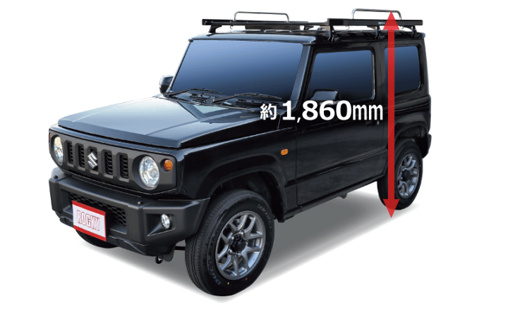 楽天市場】ROCKY 可倒式サイドフレームパイプ RS-01 ロッキー ルーフ