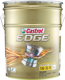 Castrol EDGE エンジンオイル 5W-30 API SP 20L 4輪ガソリン/ディーゼル車両用全合成油 カストロール ACEA FE 5W30 11517