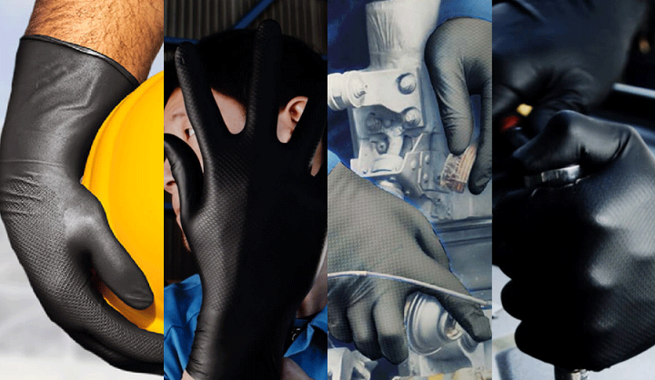 楽天市場】Grippaz グリッパーズグローブ 37002 1箱（50枚入り） 黒